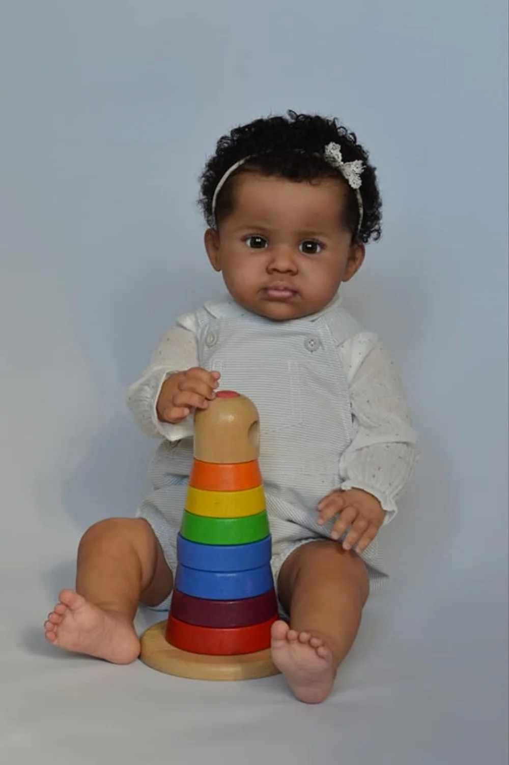 23inch Unfinished Reborn Doll Kit DIY Unpainted Blank Doll Kits Reuben DIY doll Parts with Body Bebe Reborn Kit