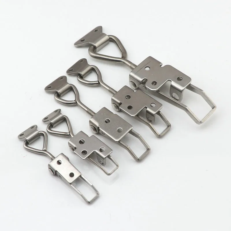 Stainless Steel Anti-Rattle Fastener Marine Boat Latch Locker Hatch Clamp Boat Locker Anti Rattle Latch Fastener Clamp Marine toggle latches decorative latches buckle clamp