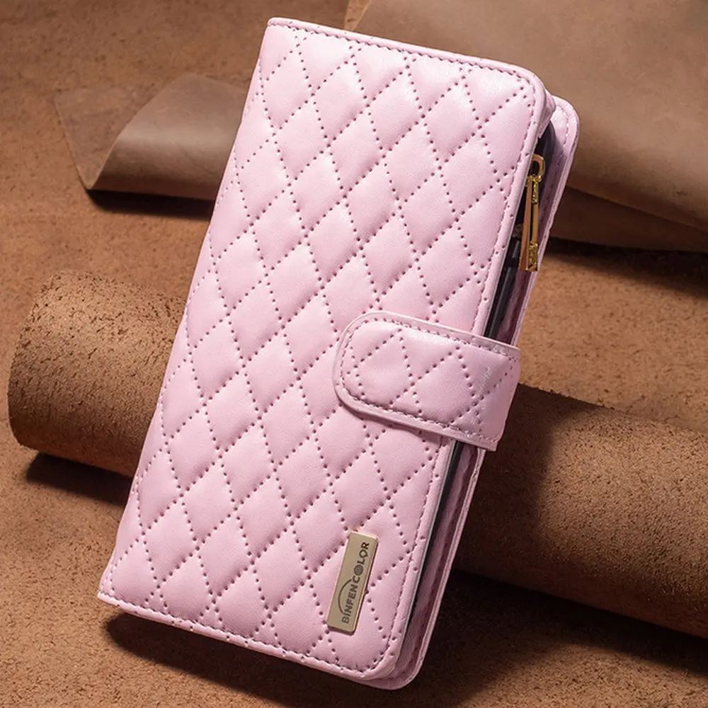 

Mate 60 Pro Plus 5G Flip Case Multi 9-Card Slot Zipper Leather Book Funda For Huawei Mate 60 Pro Wallet Cover Mate 60 Pro+ Capa