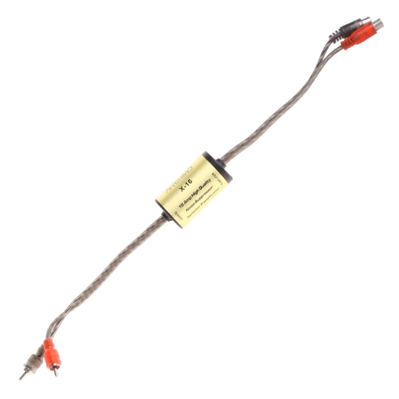 Car Multimedia-Player Stereo-Audio Filter Isolation Ground Home Stereo-Amplifier Noise Suppressor Automotive Accessories audio noise filter