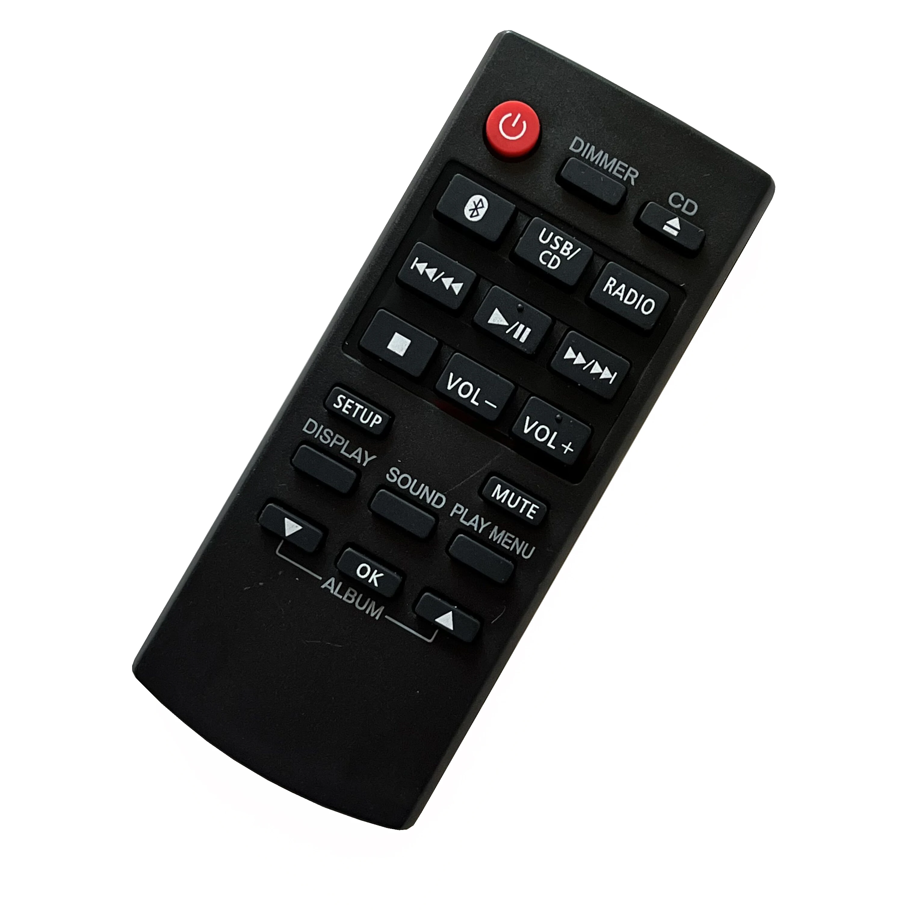 Nuovo Telecomando Per Panasonic Sc-Hc19Eb-K Sa-Pm250 Sc-Hc195 Sc-Hc295 Sc-Hc297 Sc-Hc395 Sc-Hc397 Sistema Audio Stereo Micro Cd