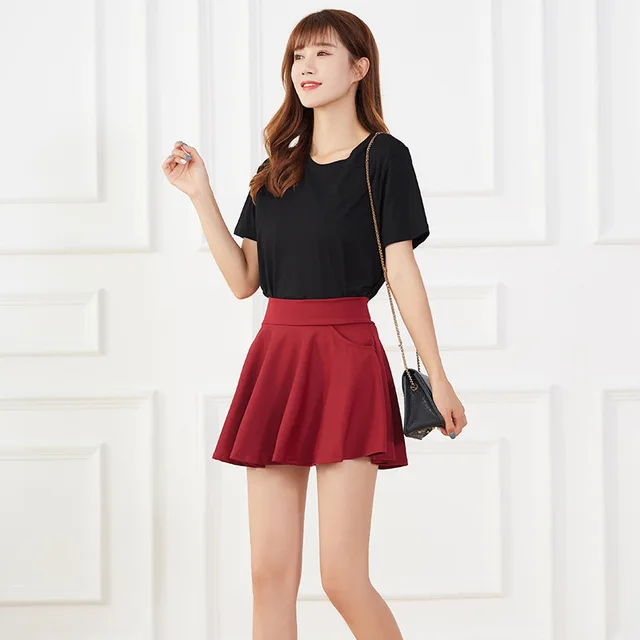 Jupe Courte Zara Jupe Sport Fille Avec Short Intégré Extensible