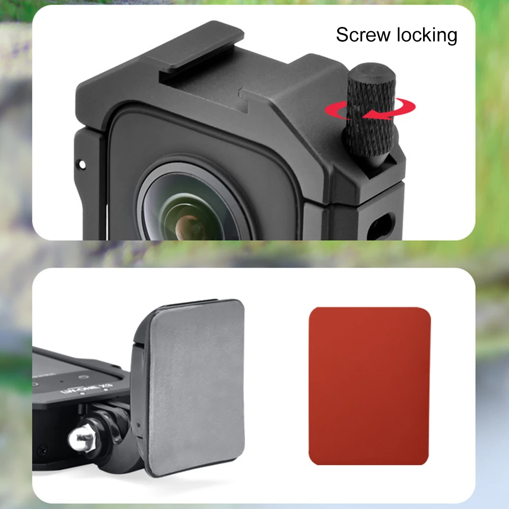 For Insta360 X3 Metal Rabbit Cage Insta360 X 3 camera Protective Expansion Frame Accessories Camera Protective Case  Aluminum