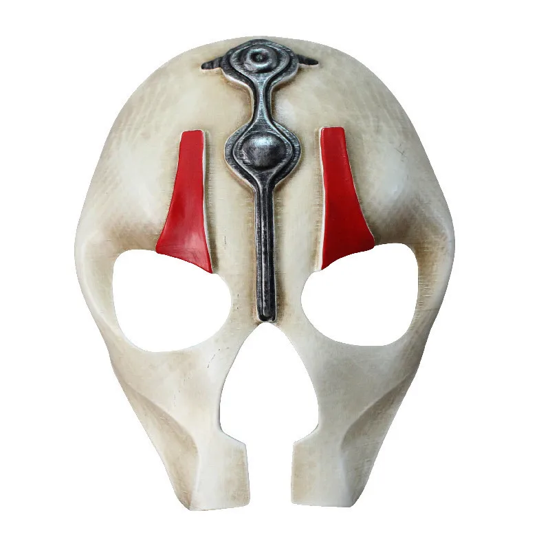 Game Darksiders Wrath of War Cosplay Death Mask Halloween Carnival Party Unisex Resin Mask Masquerade Accessories Prop