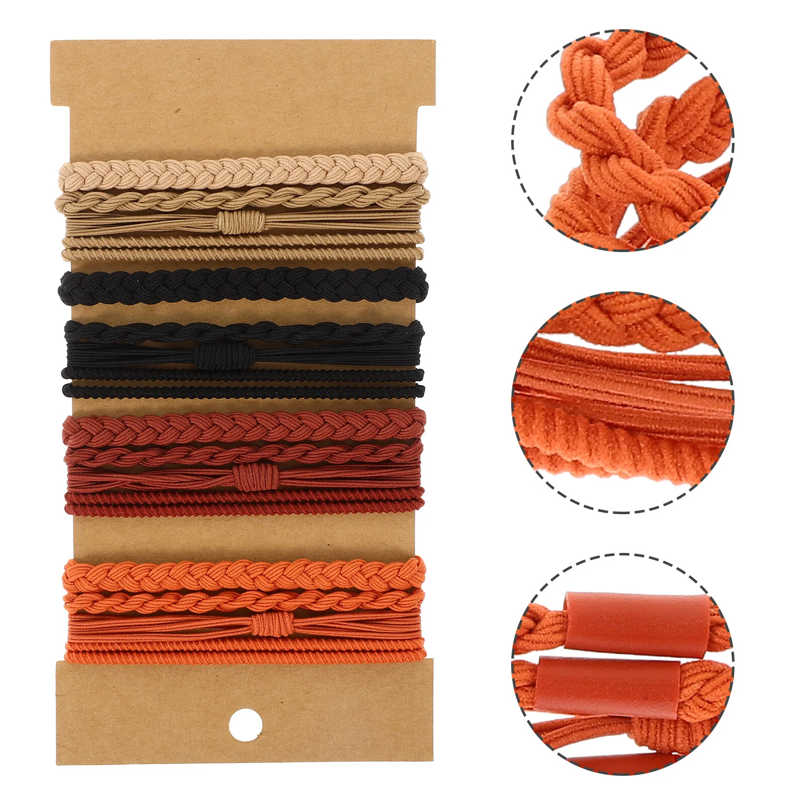 

16 Pcs Vintage Hair Tie Mini Ties Stretchy Rope Womens Nylon Accessories Bulk Women's for