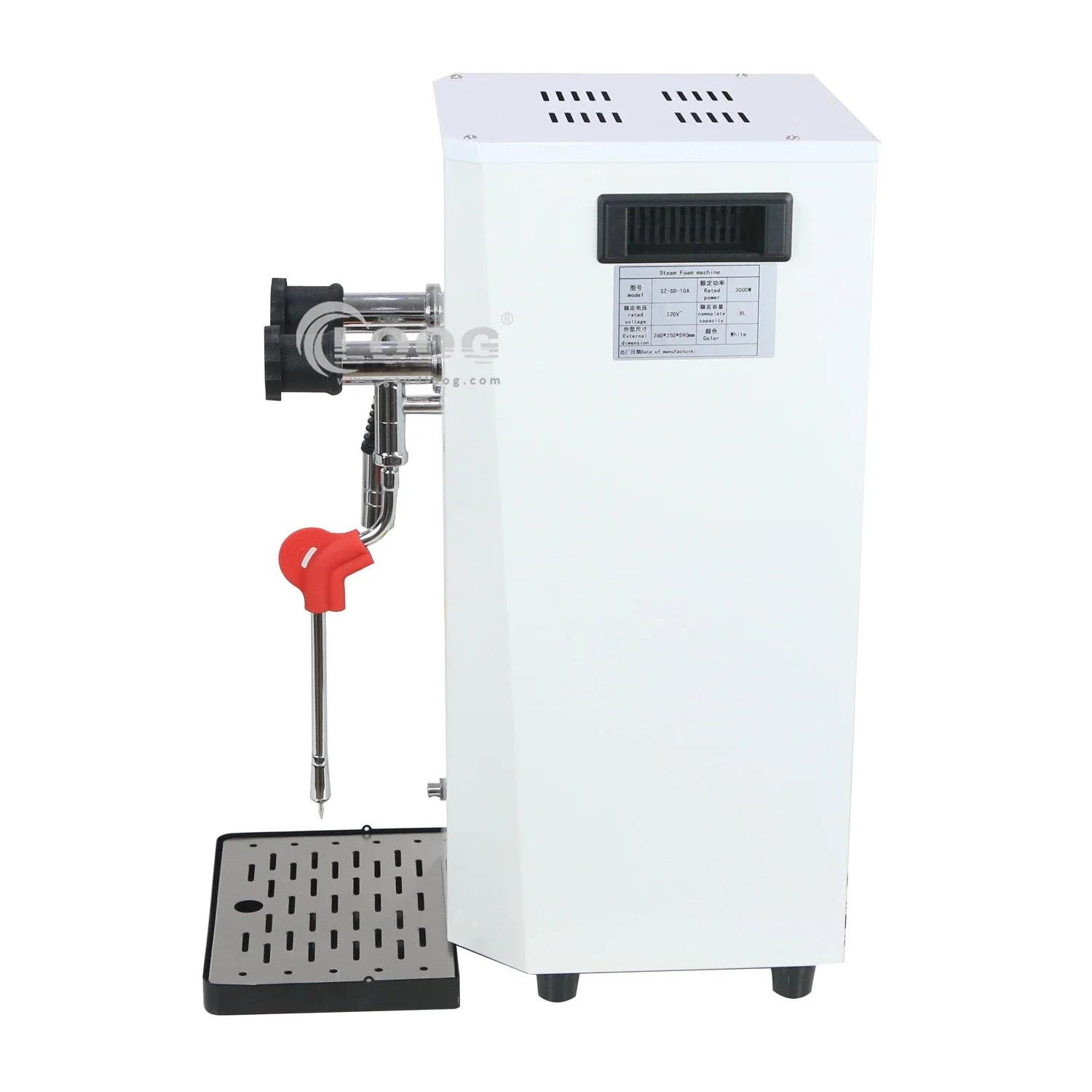 Popular Coffee Shop Use 10L Boiling Water Frothing Machine 110V 220V Steam Milk Heater Commercial Electric Milk Frother 3