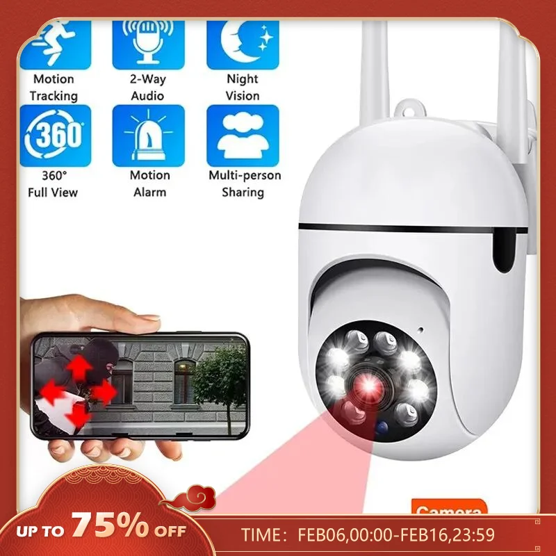 G-zetim-kamera-a-k-4X-dijital-Zoom-AI-insan-izleme-Wifi-IP-kamera-gece ...