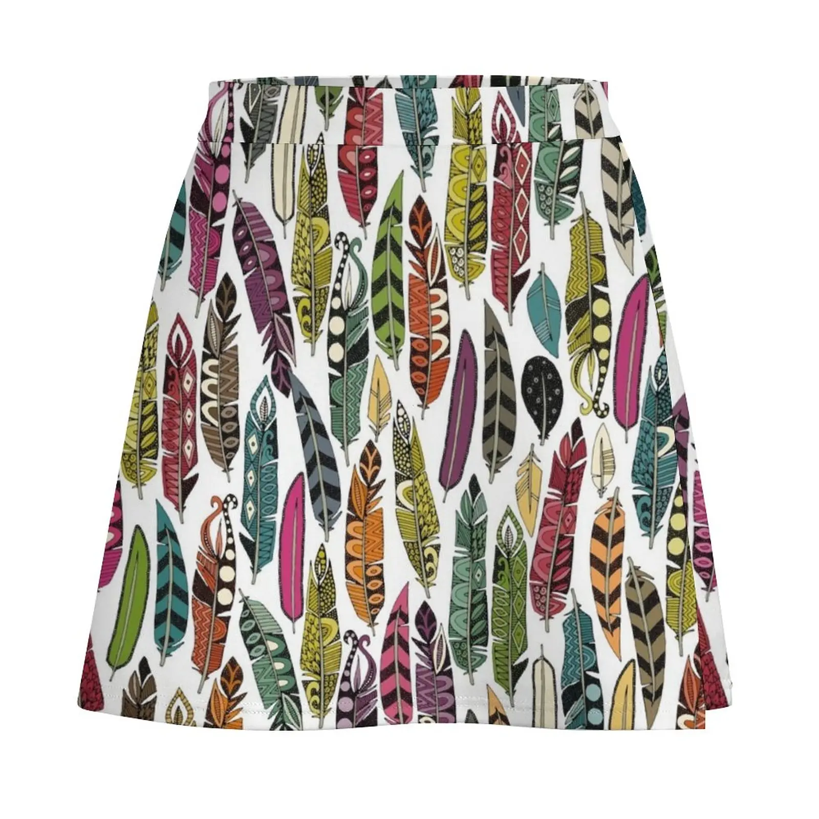 joyful feathers Mini Skirt skirt for woman luxury evening dresses 2023 sexy skirt