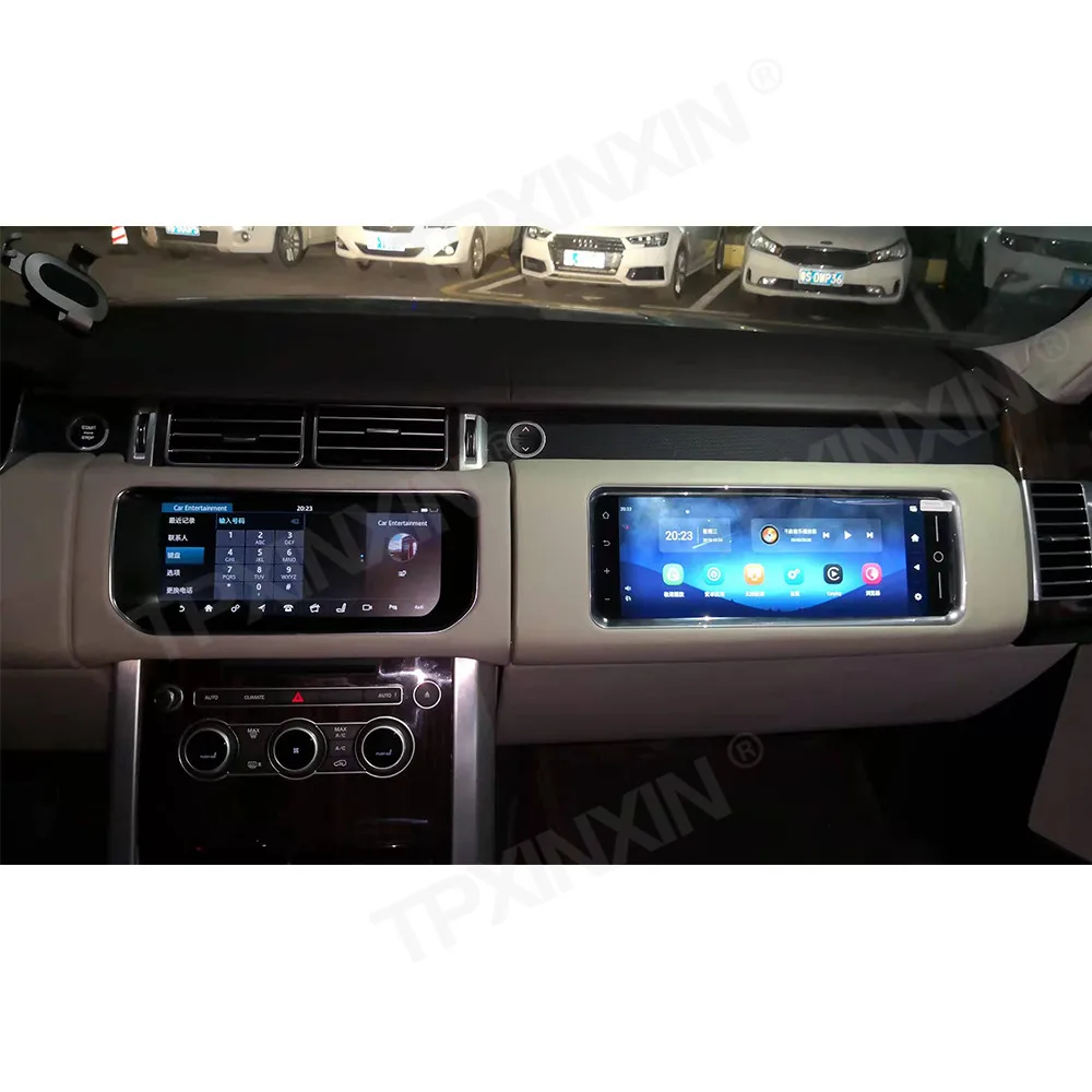 

Новый стиль 10,4 дюймовый сенсорный экран для Land Rover для Range Rover Vogue L405 2016-2020 4K HD мультимедийные Развлечения для автомобиля