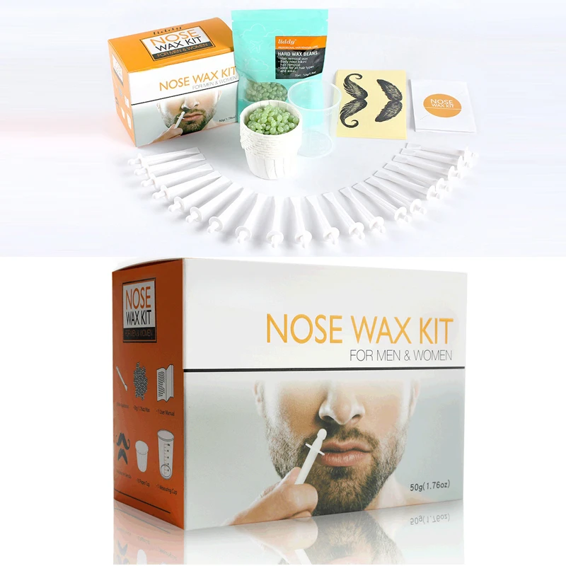 Painless Nose Hair Removal Wax Nose Wax Nostril Cleaning Depilation