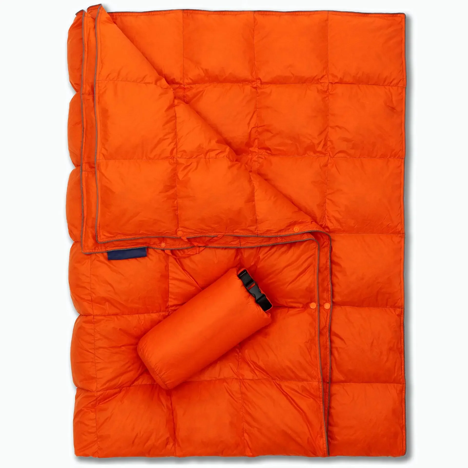 ultralight foldable waterproof outdoor camping blanket wearable nylon down blanket