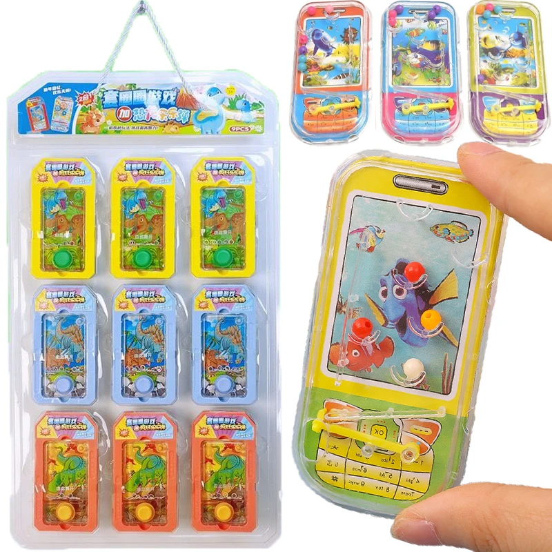 

5/1Pcs Cartoon Fish 3D Maze Games Boards for Kids Early Educational Toys Pin Ball Puzzle Marble Games Boys Girls Party Gifts