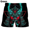 Summer Fashion 3D Printing Shorts Men's Funny Personality Hip-hop Style Beach Pants Shorts Ropa De Hombre Swimming Trunks Short 3