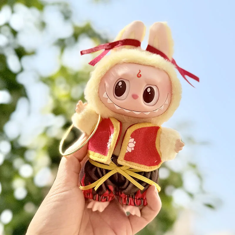 15cm/17cm Labubu I II Dolls Clothes Demon Child Conquers the Sea