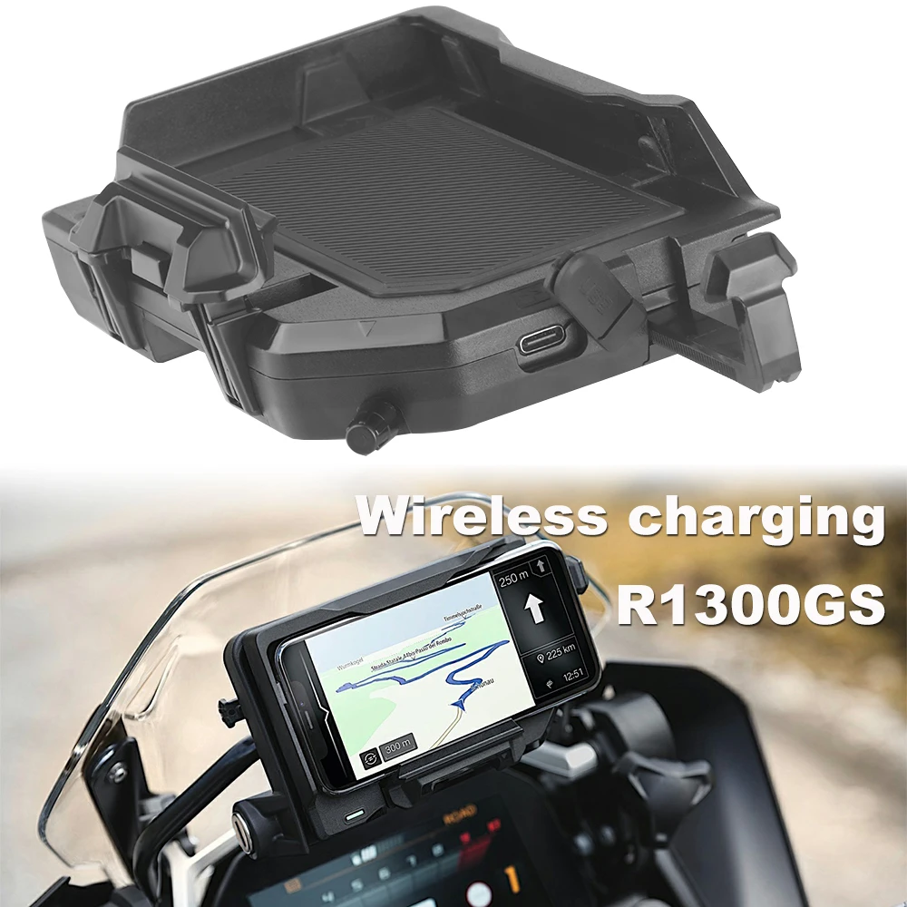 Kabellose Ladehalterung Für BMW Motorrad - Navigation Mount Mit USB-C Für R1300GS/R1250GS