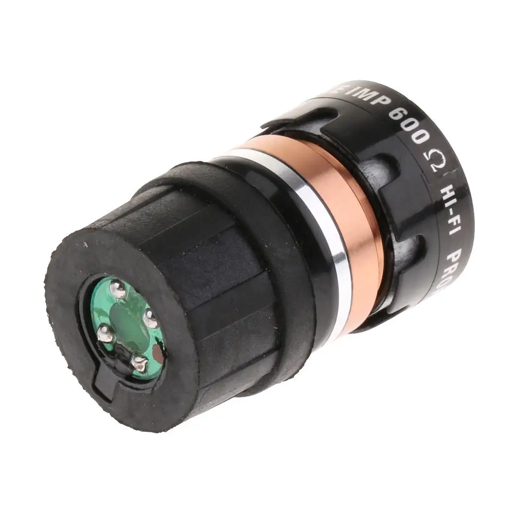 

Durable Plastic Wireless Wired Cardioid Microphone Cartridge Head Core