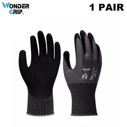 Durable Sandy Coated Garden and Work Gloves - Enhanced Grip and Protection - XL (WG - 502 - 1 Pair)