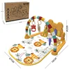 New Baby Activity Fitness Gym Rack 0-1 Year Old Newborn Educational Music Pedal Piano Toddler Toy Gift Mother and Child Supplies 5