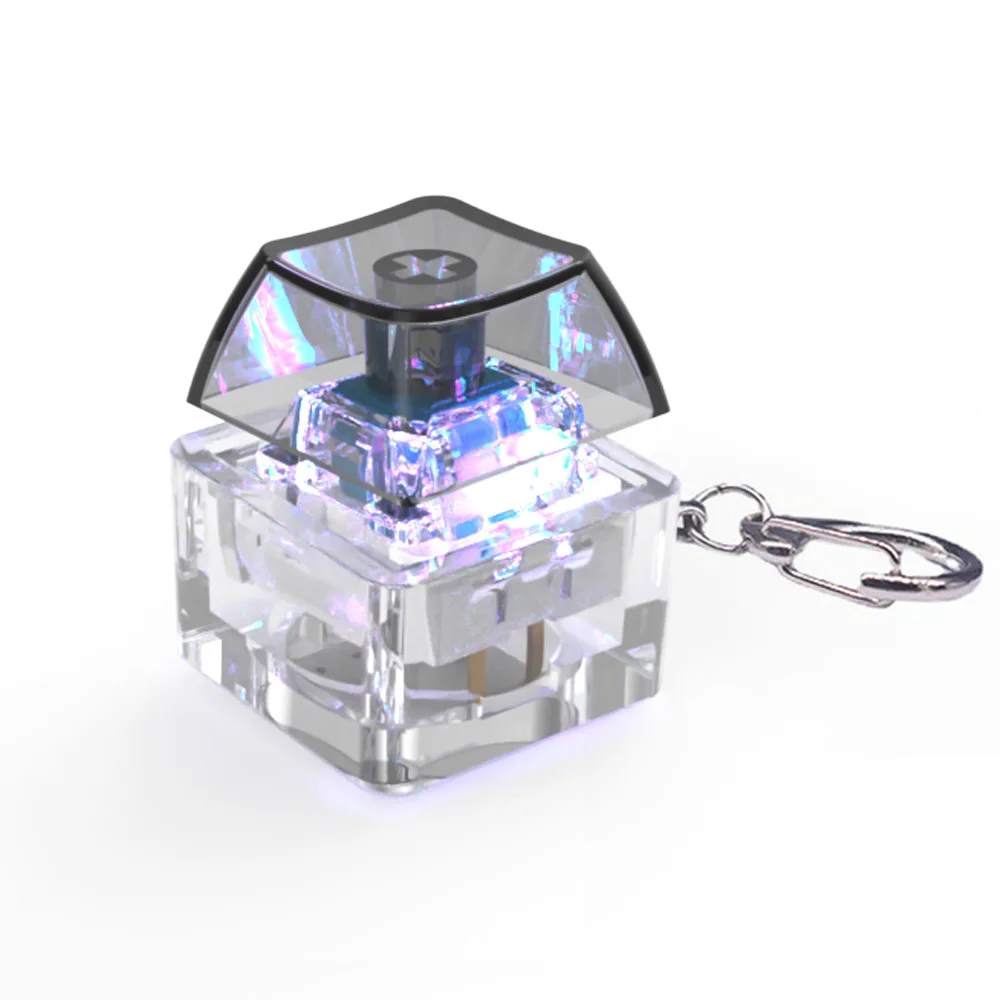 Keyboard Key Toy Stress Relief Fidget Button Keycap Clicker Keychain Finger fidget toy,sensory fidget toy,anti stress toy,keychains key rings