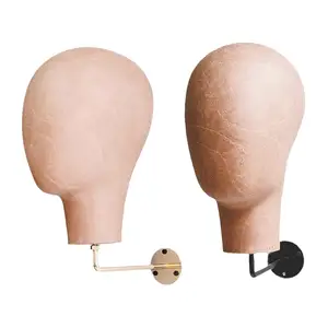 Mannequin Head Model Hat Rack Multipurpose Wig Display Model Head Hanging Wig Stand Hat Stand Holder for Wig Hats Caps