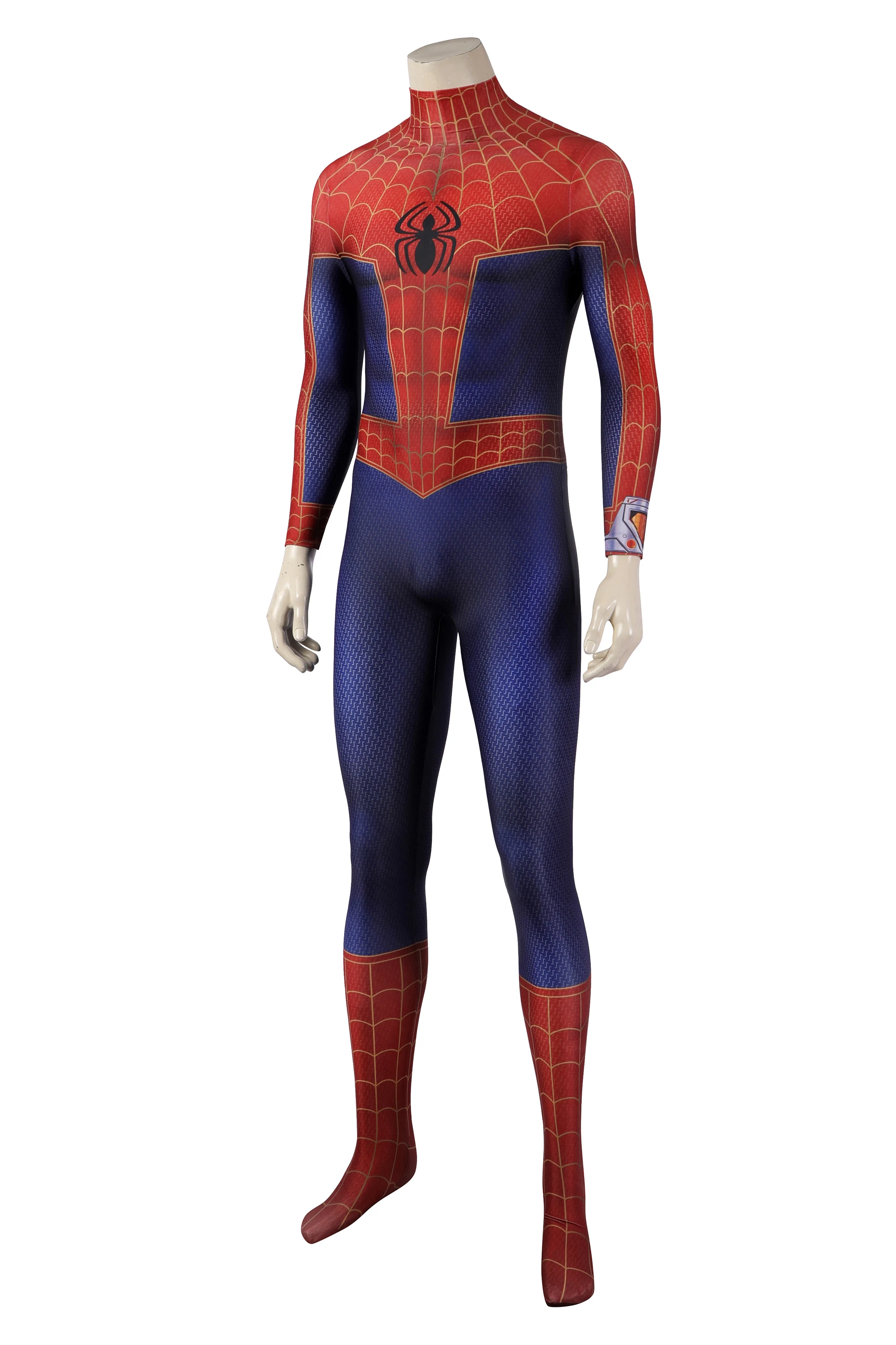 Spider-Man Across the Spider-Verse-Inspired Spandex Bodysuit Cosplay Costume for Adults and Kids