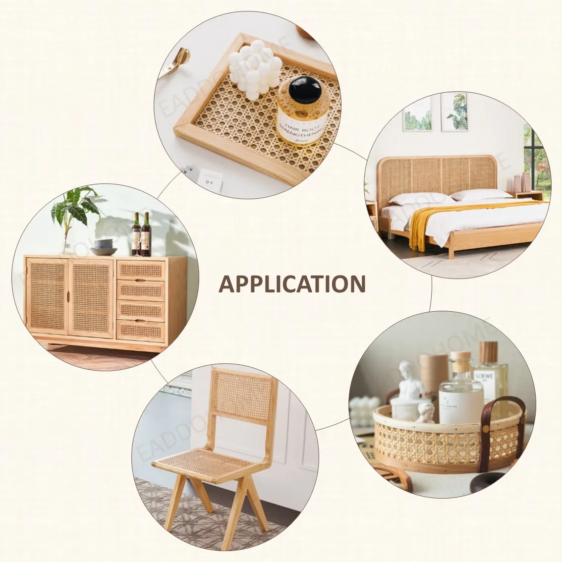 40CM/45CM/50CM X 1 Meter Natural Cane Webbing Sheet Real Rattan Webbing Roll  Chair Table Ceiling Background Furniture Material - AliExpress