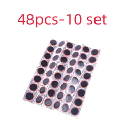 48-piece Portable Rubber Bike Tire Repair Kit (20983-48pcs-10 set)