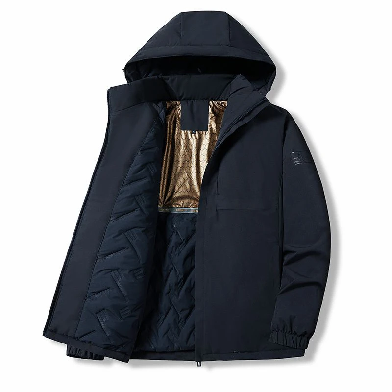 Warm Men's Cold Jackets Thickening Winter Padded Jacket Men Windbreak Mountaineering Graphene Outdoors Motion Man Coat Coats Hot