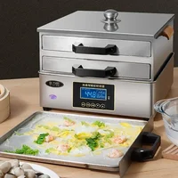 Small Breakfast Steamer Mini Steamer 304 Stainless Steel Drawer Rolling Rice Cooker electric cooking pot 1
