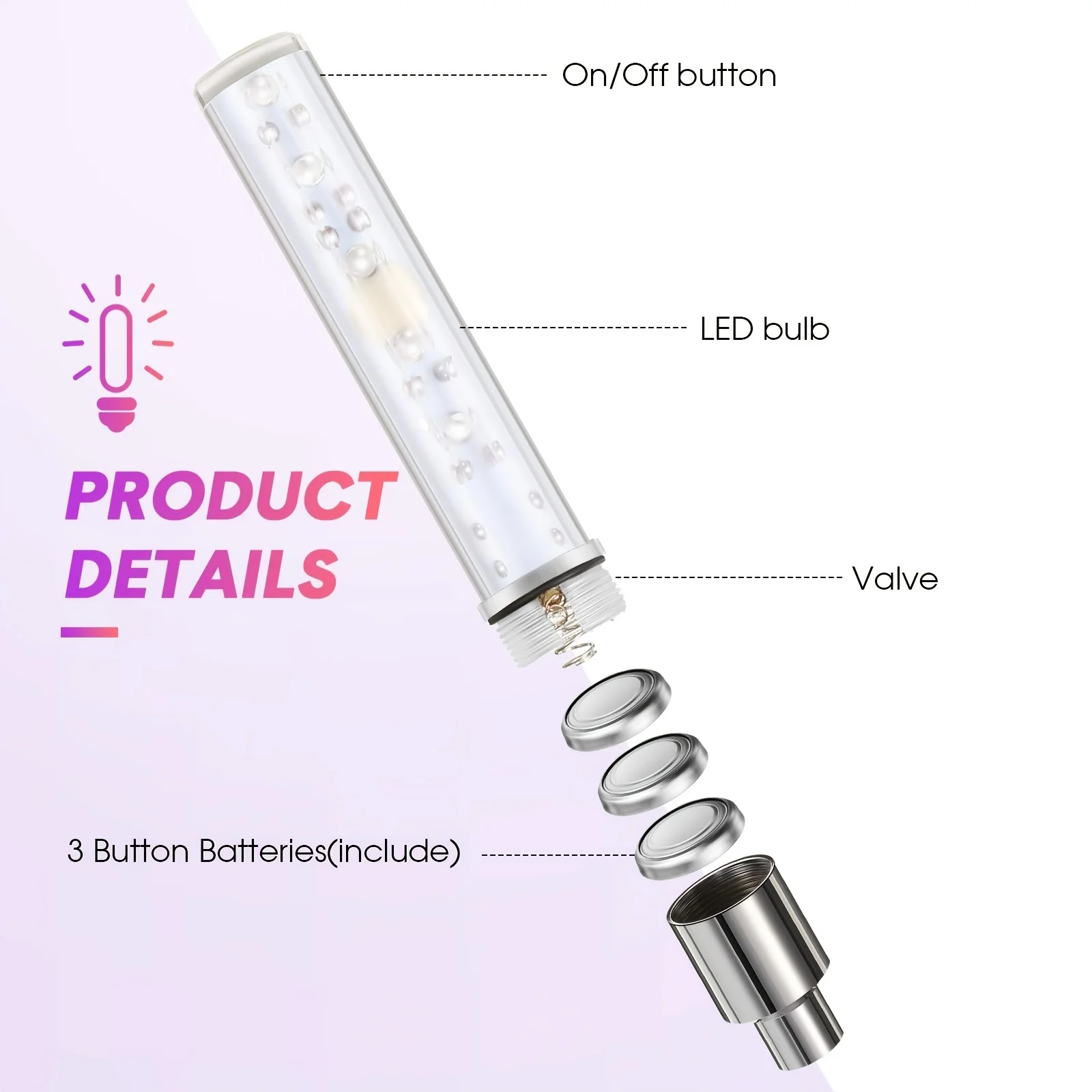 2pcs   LED     Ÿ̾  Ʈ ĸ  ׿  ÷ Ŭ ׼