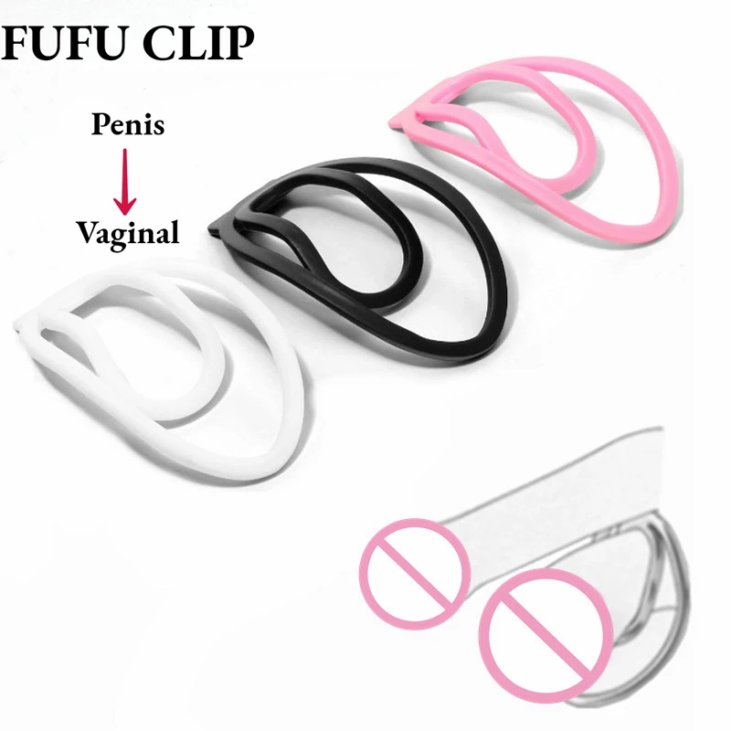 Male Adjustable Penis Clamp Urinary Incontinence Penile Care Clamp Clip Silicone Medical Accessories Men Genital Lock Master Penis Chastity Cage