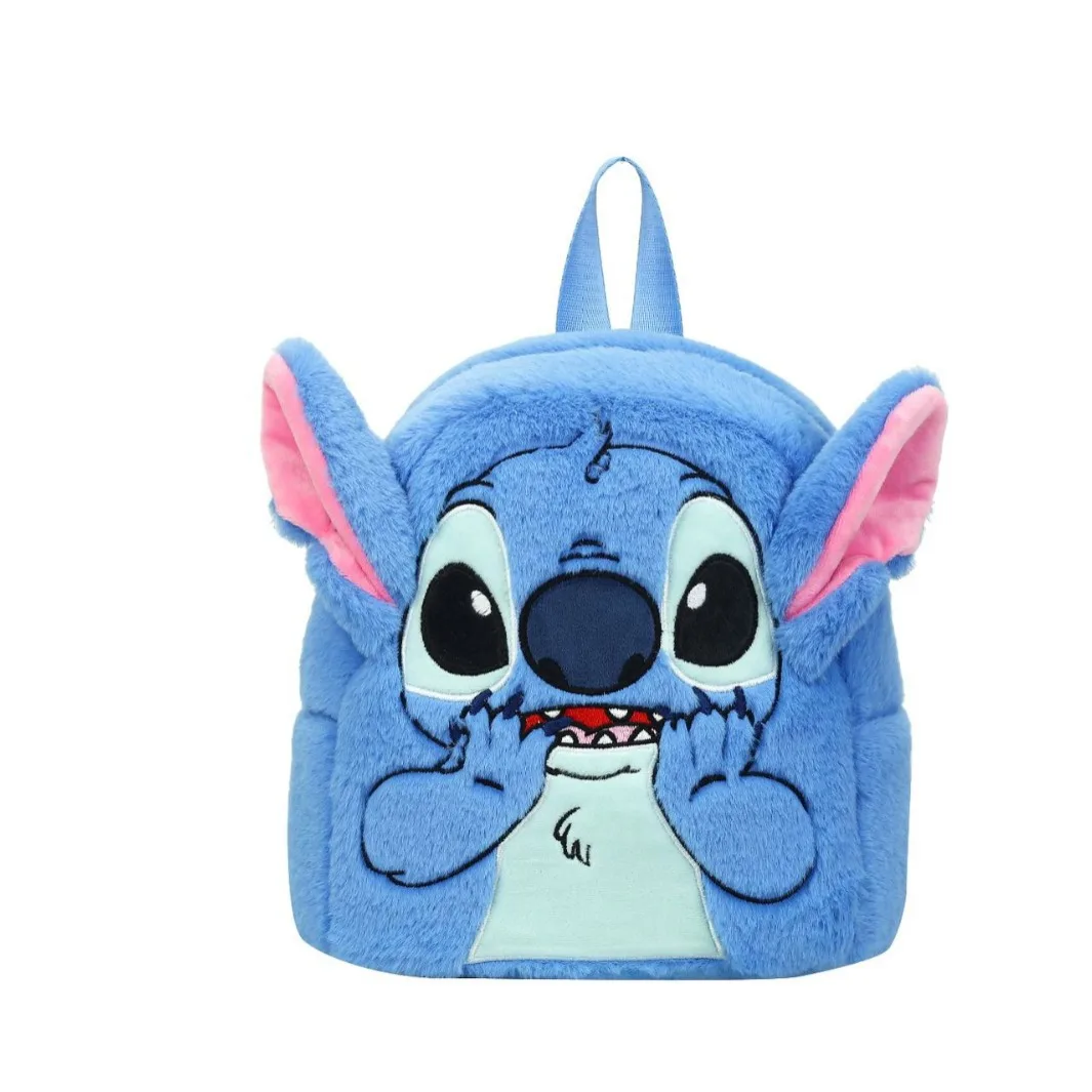 Disney Stitch Plush New Backpack Cartoon Fashion 3d Mini Women's Backpack Large Capacity Cute Children Schoolbag High Quality!! Seccb24cb0e3b495da2d0abd14922af2cL