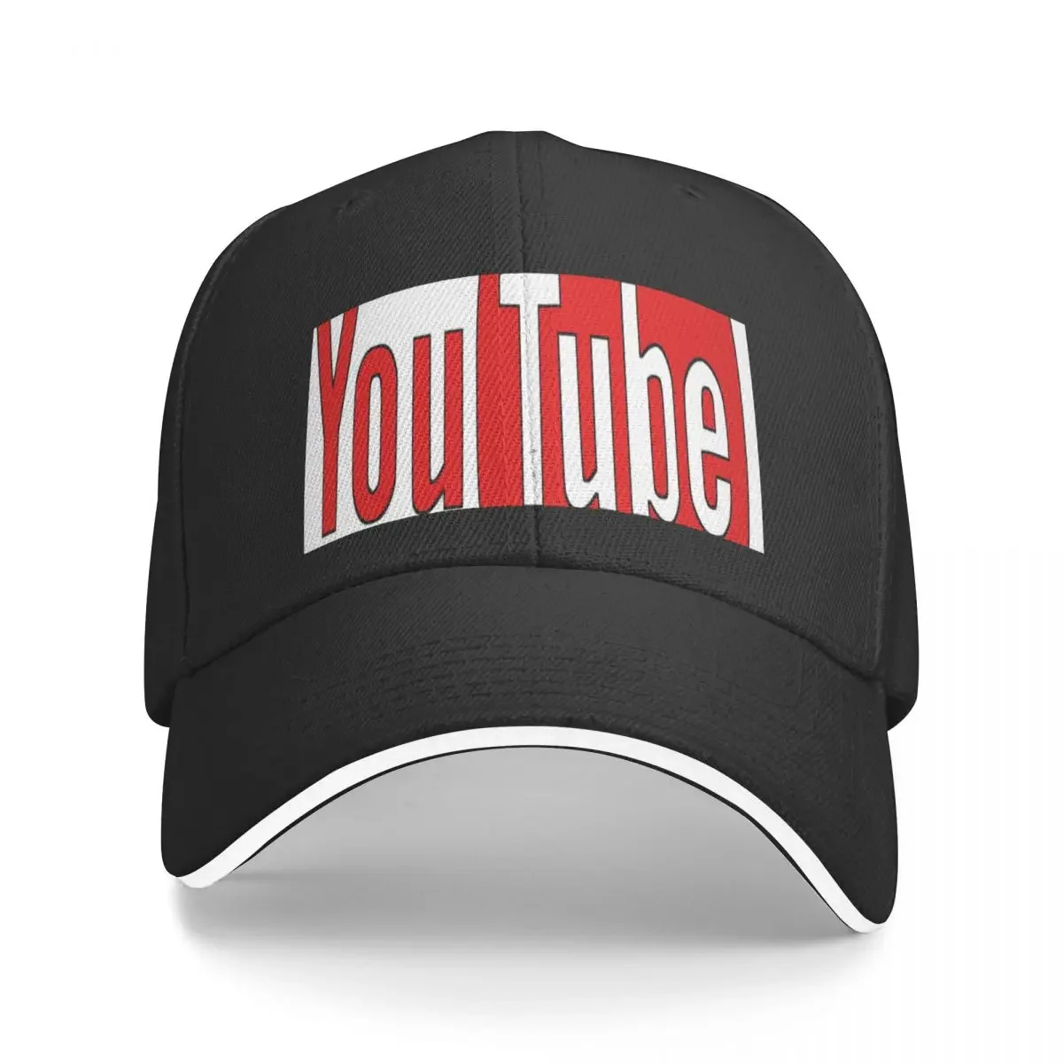 

Youtube Logo Baseball Cap Luxury Cap Uv Protection Solar Hat Rave Women's Hats For The Sun Men's