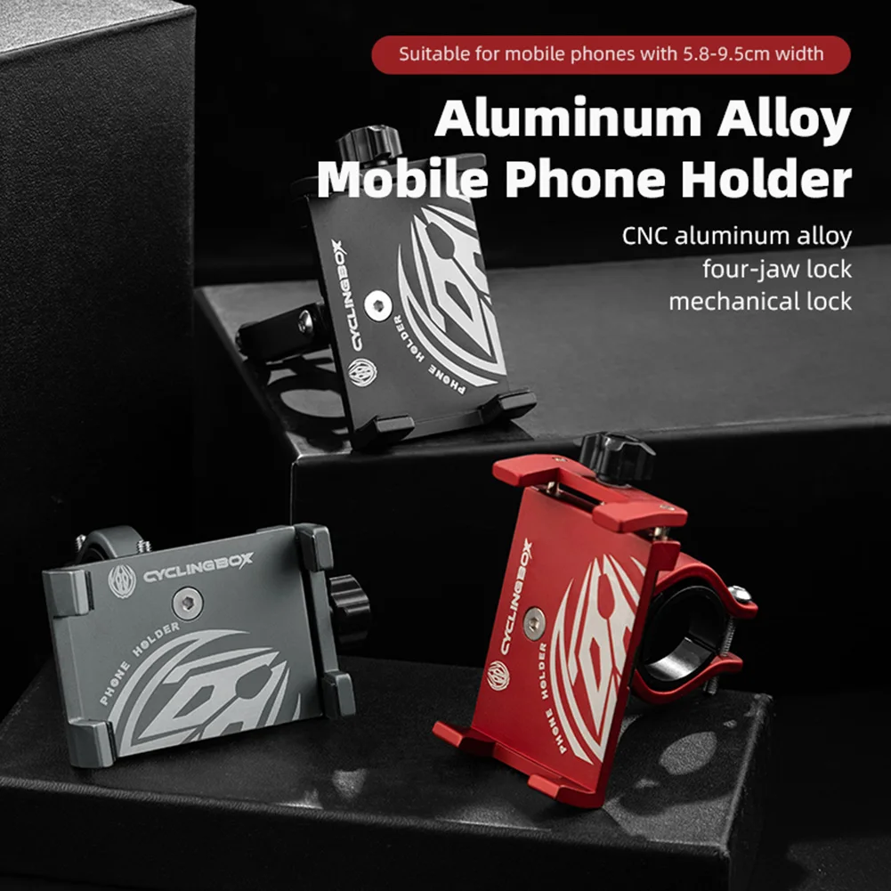 Aluminum Bike Phone Holder Mount for Electric Scooters