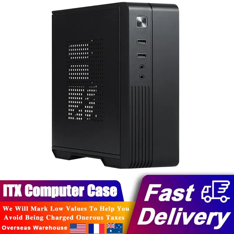 Micro Itx Case ITX Computer Case TX02 Mini Desktop Industrial Control HTPC Mini Itx Am5