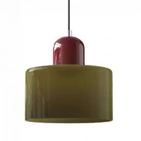 Lustre en verre nordique moderne pour chambre à coucher, lampe de chevet longue ligne, petit lustre pour restaurant et bar, éclairage simple, escales 2