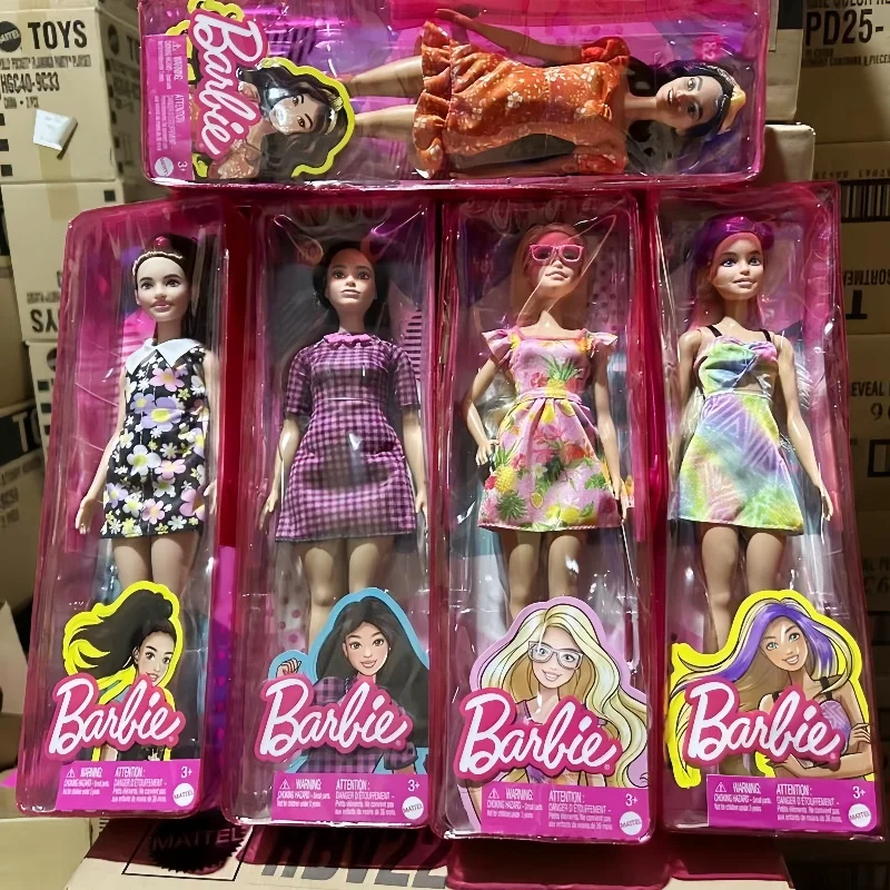 Genuine Barbie Dolls Brand Assortment Fashionista Girl Fashion Doll Princess Birthday Gift Toys For Girls Bonecas - Bilde 2