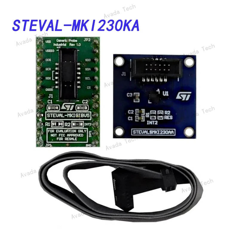 

Avada Tech STEVAL-MKI230KA Accelerated Sensor Development Tool iNEMO Imperial Module Kit based on ISM330IS