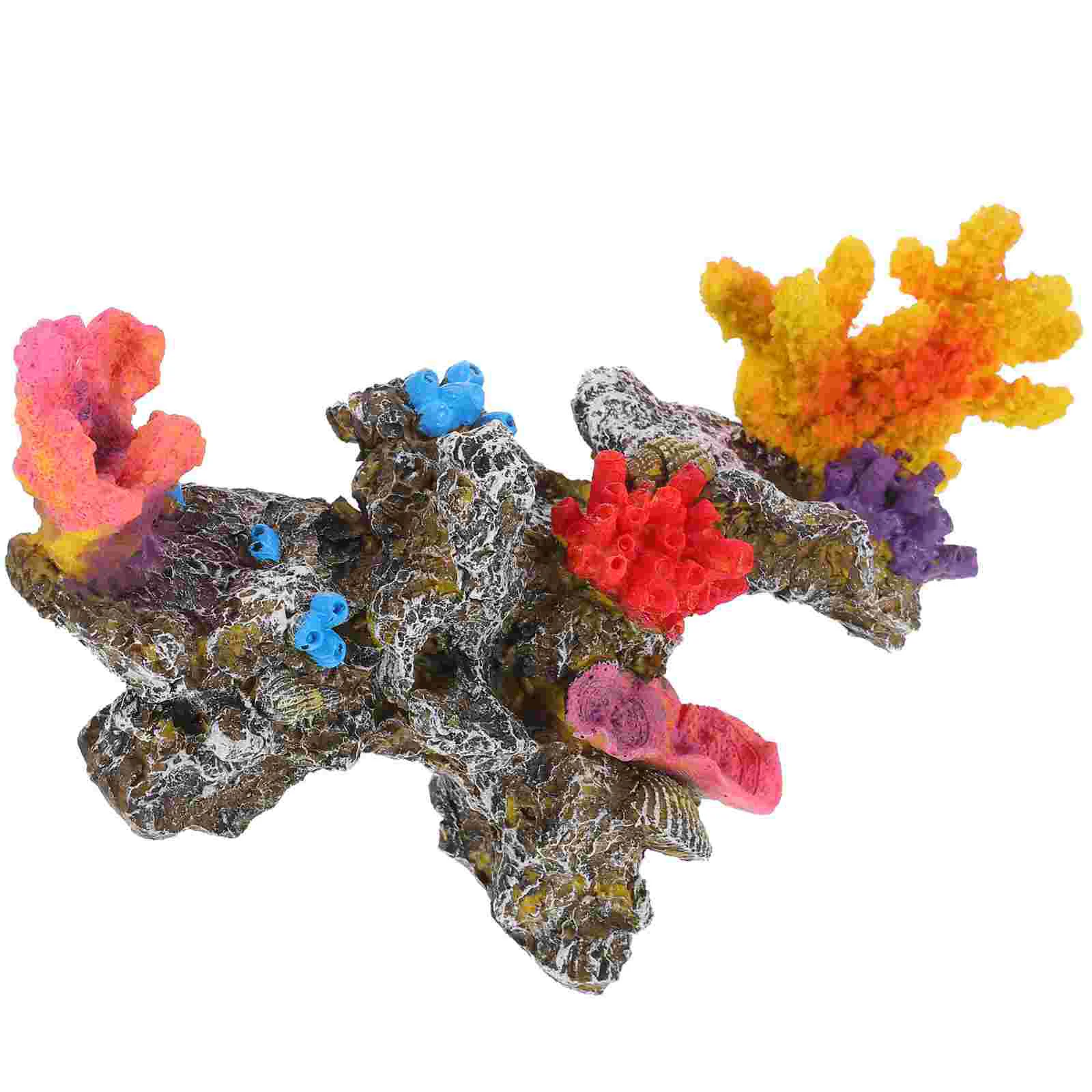

Artificial Coral Fish Tank Accessory for Medium Decorations Large Betta Accessories Turtle Aquarium Reef