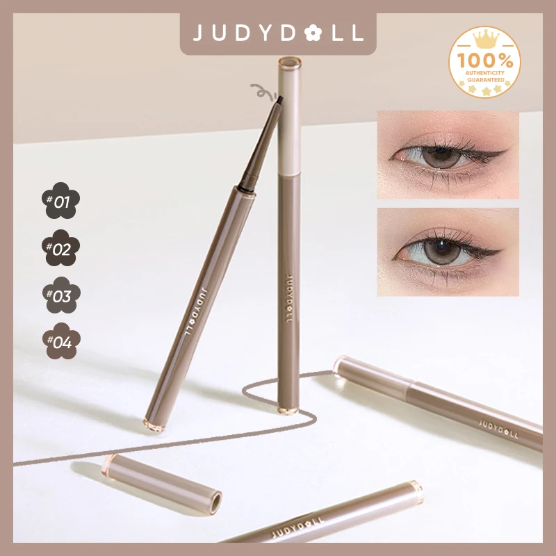 Judydoll Knife-Cut Gel Eyeliner Pencil Precise Triangle Detailing Smooth & Beginner-Friendly