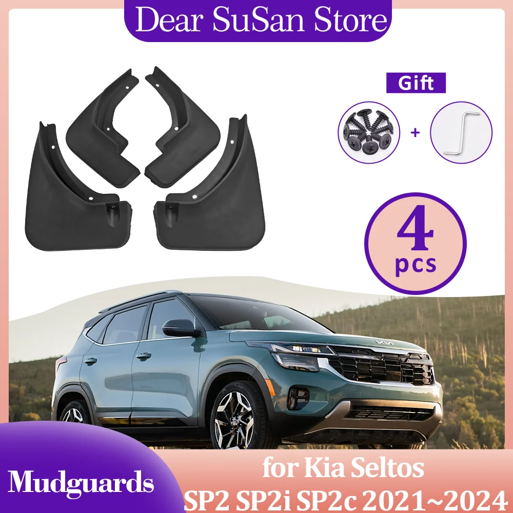 4pcsMudguardsforKiaSeltosSP2SP2iSP2c20212024MudflapsFenderFlaresMudFlapSplash.png