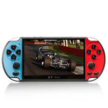 

X12 Plus 7" Video Game Console Built-in 1000 Games 16GB Handheld Double Joystick Game Controller Spupport AV Output TF Card