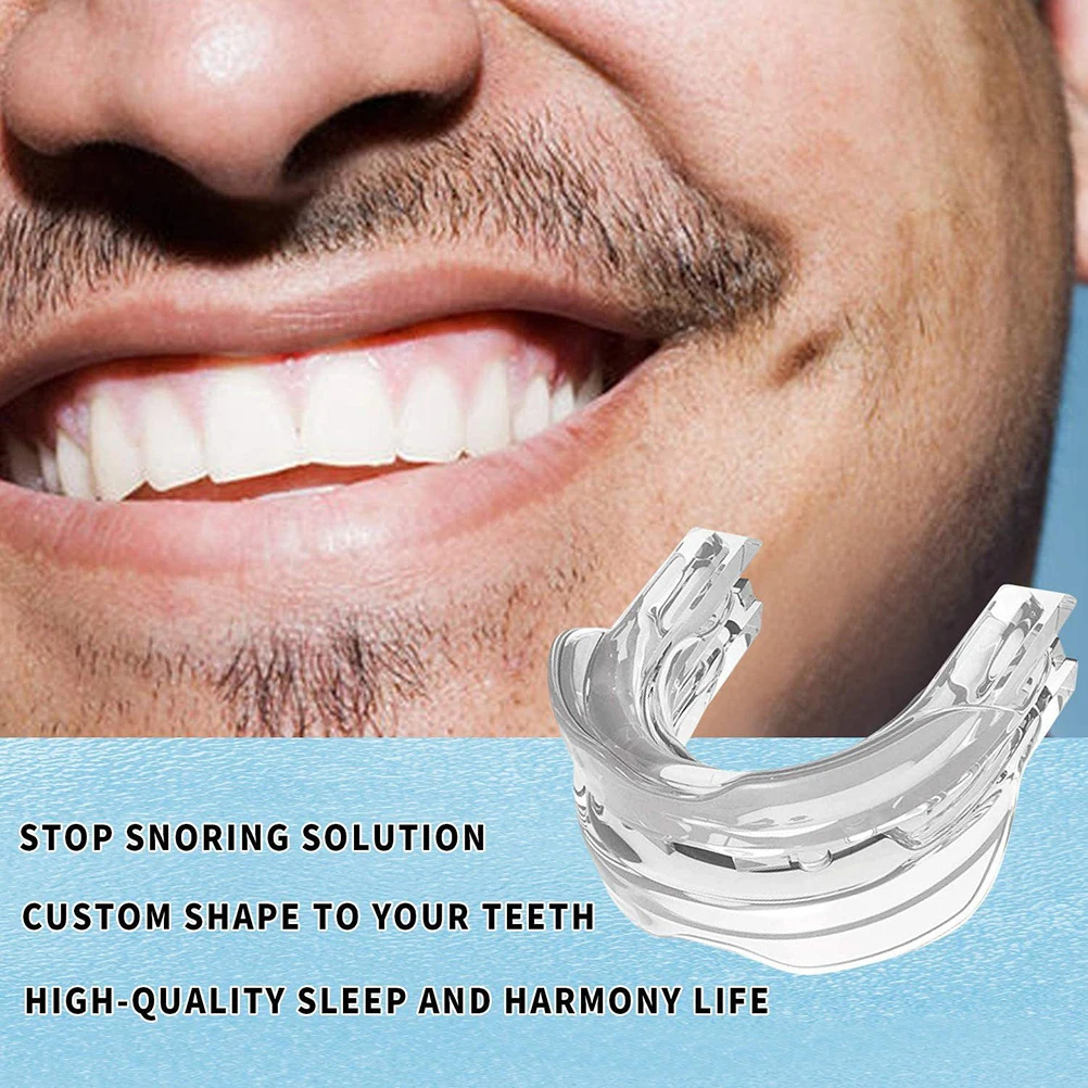 

Silicone Anti-Snore Mouthpiece Bruxism Mouth Guard Improve Sleeping Aid Braces Teeth Orthodontic Snoring Night Device Stop Snore