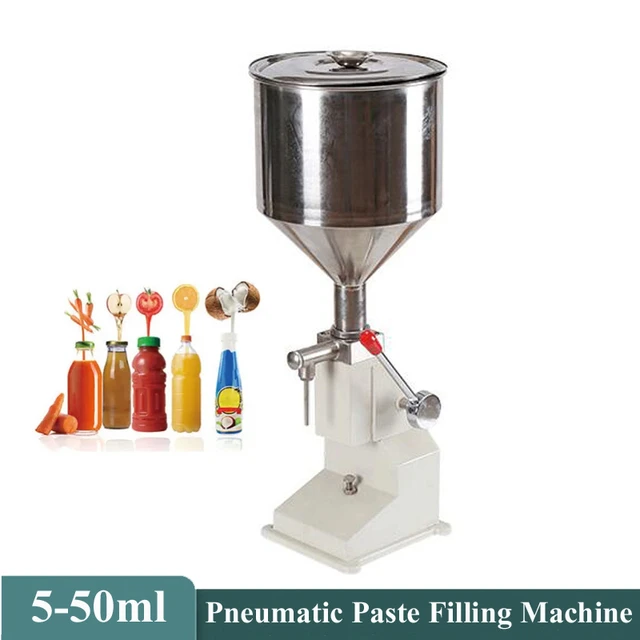 Manual Cream Bottle Liquid Filling Machine Small Paste Lipgloss Lotion  Honey Cosmetic Packing Filler Stainless Steel Body - AliExpress