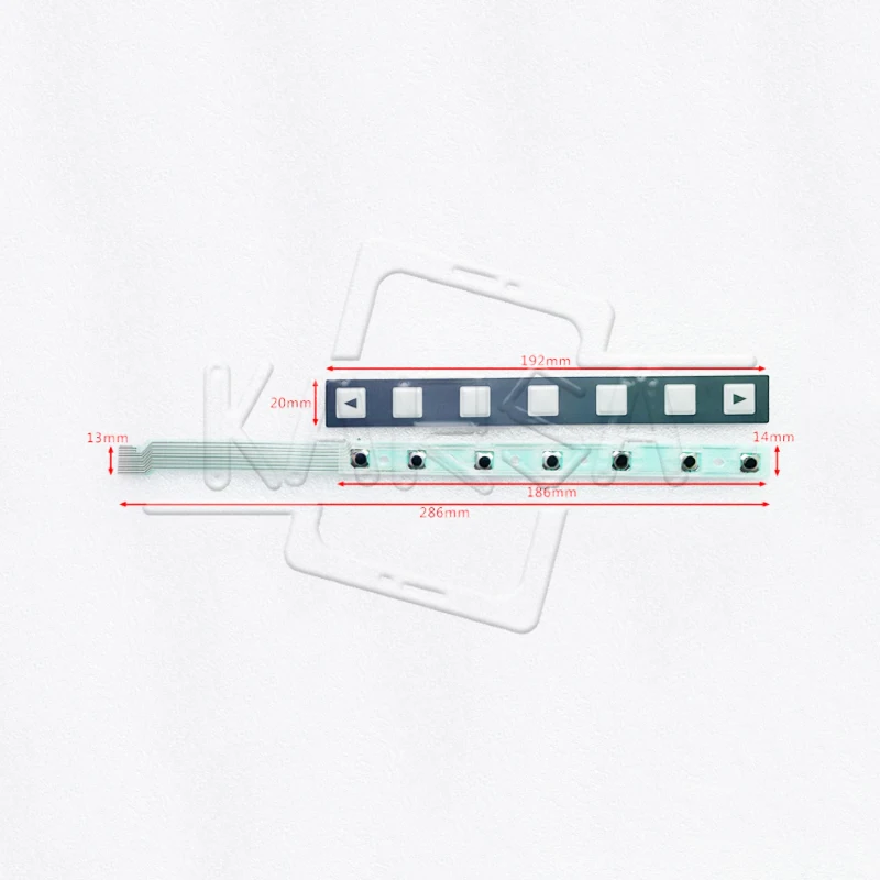 A98L-0005-0252 산업용 멤브레인 키패드 + FANUC 7 키용 케이블 플렉스 스위치 A86L-0001-0298