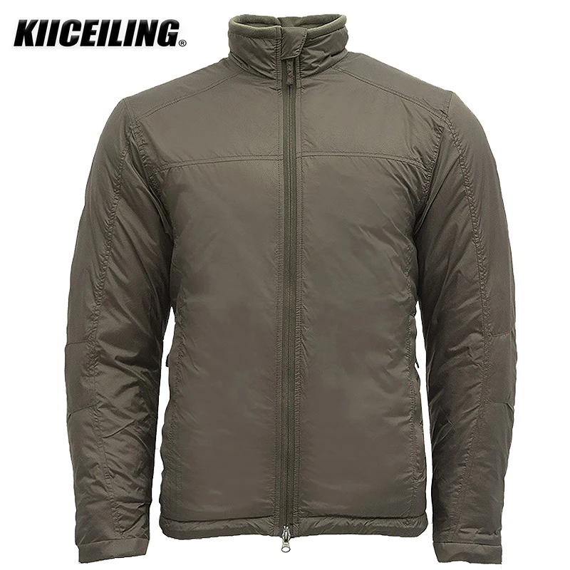 KIICEILING LIG3.0 Black Multicam Tactical Jacket Men Winter Thermal Waterproof Hiking Hunting Fishing Jacket Parkas Liner Coats