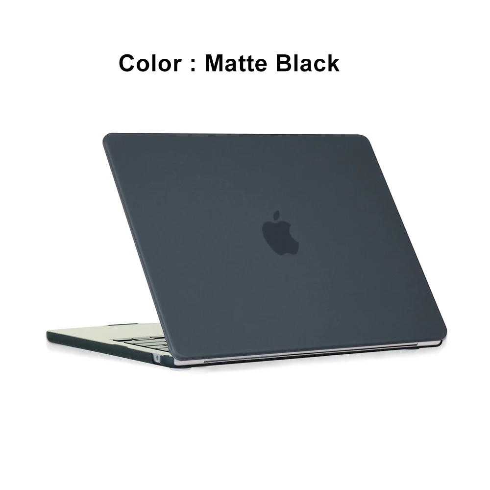 Per 2025 MacBook Air 15 M4 M3 M2 Custodia per MacBook Air 15 pollici 2024 2023 Custodia protettiva rigida Shell Antigraffio Antiurto