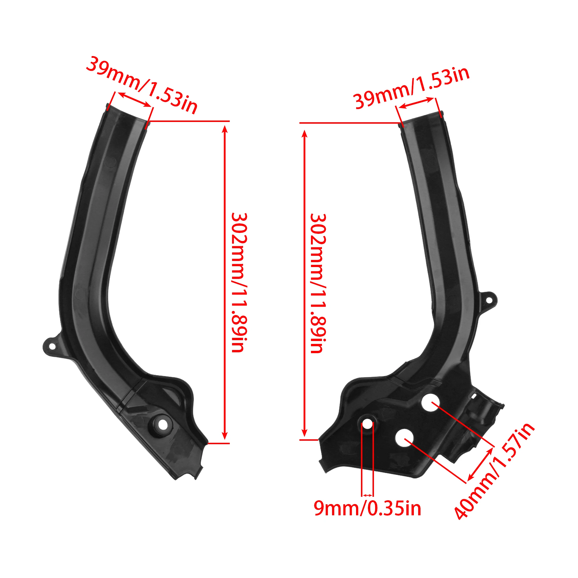 Motorcycle Frame Guard Protector Cover for Dirt Bikes and Motocross