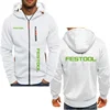 Spring and Autumn Men's hooded jacket Festool tools printing Fashion casual y2k men's hoodie fleece cotton men's hoodie 3