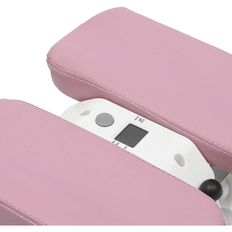 Ab Machine Ab Trainer Abdominal Workout Machine Waist Cruncher Core Toner Shaper with LED Monitor Ab Swing Height Adjustable Abd